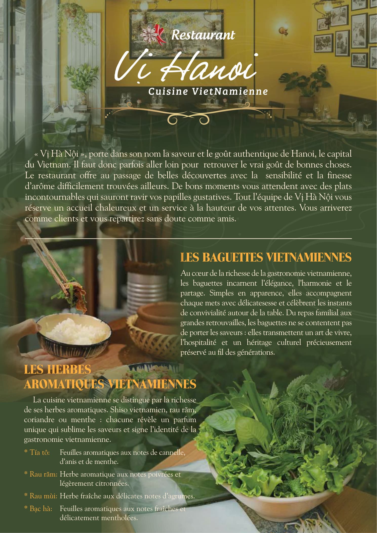 Menu page 1