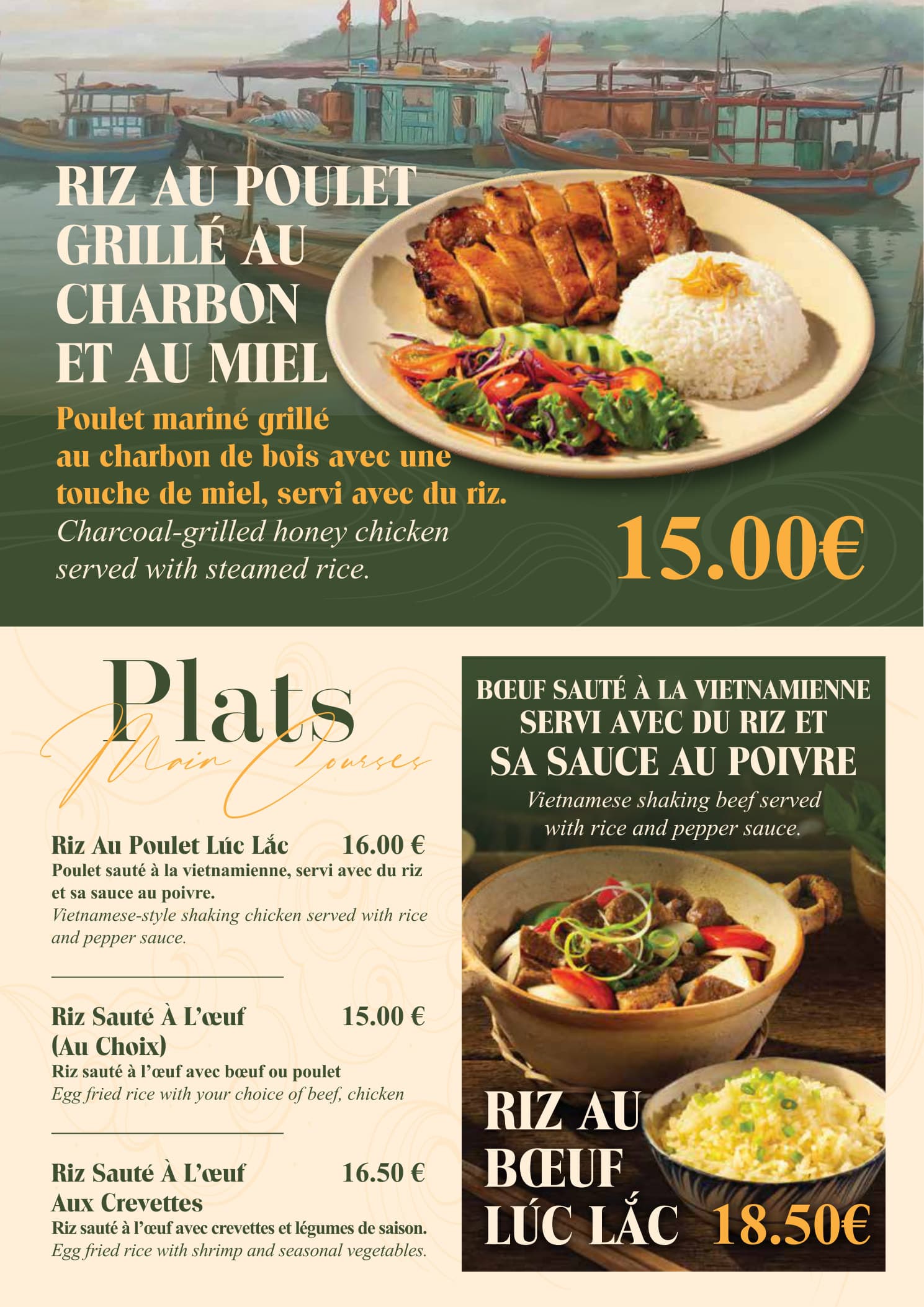 Menu page 8