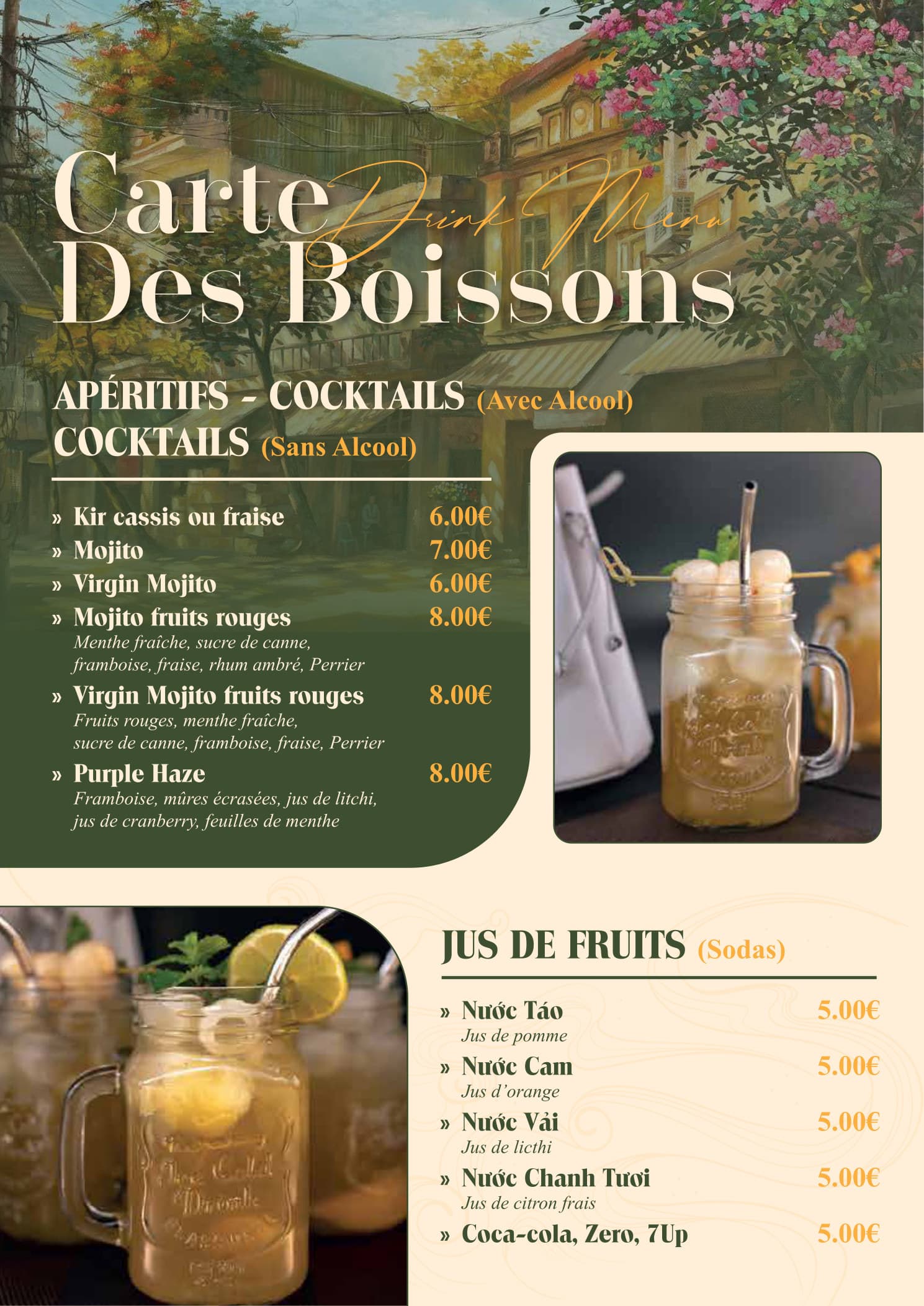 Menu page 13